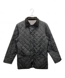 MACKINTOSH（マッキントッシュ）の古着「キルティングジャケット」｜ブラック×グレー