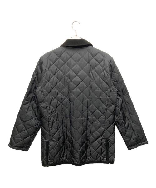 MACKINTOSH（マッキントッシュ）MACKINTOSH (マッキントッシュ) キルティングジャケット ブラック×グレー サイズ:SIZE 42の古着・服飾アイテム