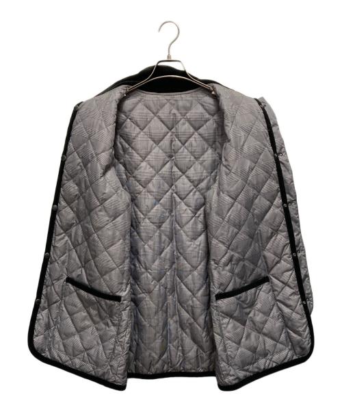 MACKINTOSH（マッキントッシュ）MACKINTOSH (マッキントッシュ) キルティングジャケット ブラック×グレー サイズ:SIZE 42の古着・服飾アイテム