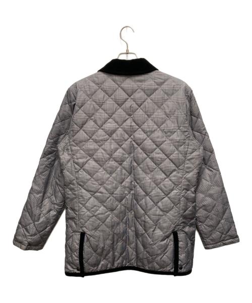MACKINTOSH（マッキントッシュ）MACKINTOSH (マッキントッシュ) キルティングジャケット ブラック×グレー サイズ:SIZE 42の古着・服飾アイテム