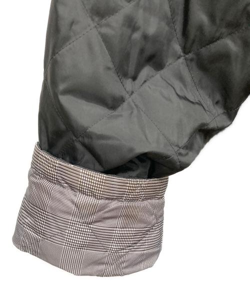 MACKINTOSH（マッキントッシュ）MACKINTOSH (マッキントッシュ) キルティングジャケット ブラック×グレー サイズ:SIZE 42の古着・服飾アイテム