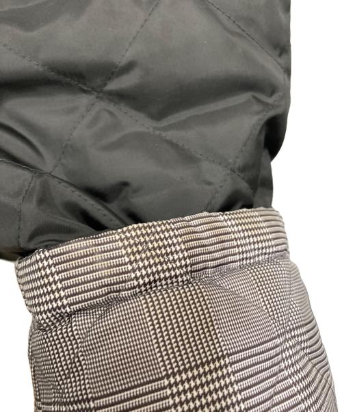 MACKINTOSH（マッキントッシュ）MACKINTOSH (マッキントッシュ) キルティングジャケット ブラック×グレー サイズ:SIZE 42の古着・服飾アイテム