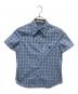 BURBERRY BLUE LABEL（バーバリー ブルー レーベル）の古着「半袖シャツ」｜スカイブルー