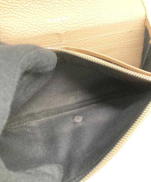 BALENCIAGA（バレンシアガ）BALENCIAGA (バレンシアガ) パンチング加工ウォレット ベージュの古着・服飾アイテム