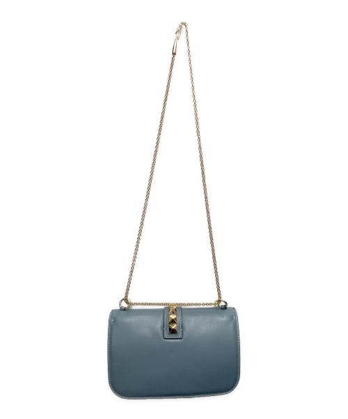 VALENTINO（ヴァレンティノ）VALENTINO (ヴァレンティノ) ショルダーバッグ スカイブルーの古着・服飾アイテム