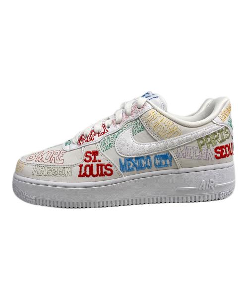 NIKE（ナイキ）NIKE (ナイキ) AIR FORCE1 ホワイト サイズ:SIZE 25cm 未使用品の古着・服飾アイテム