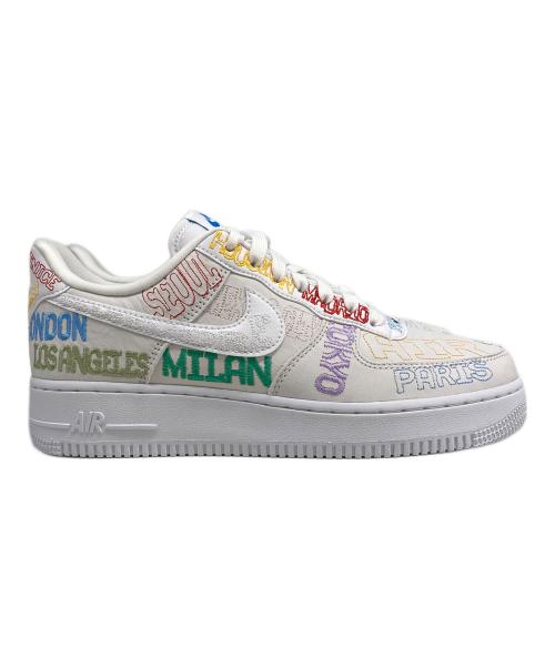 NIKE（ナイキ）NIKE (ナイキ) AIR FORCE1 ホワイト サイズ:SIZE 25cm 未使用品の古着・服飾アイテム