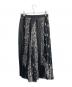 sacai (サカイ) ラップスカート　21SS Archive Print Mix Skirt ブラック サイズ:SIZE 2：18000円