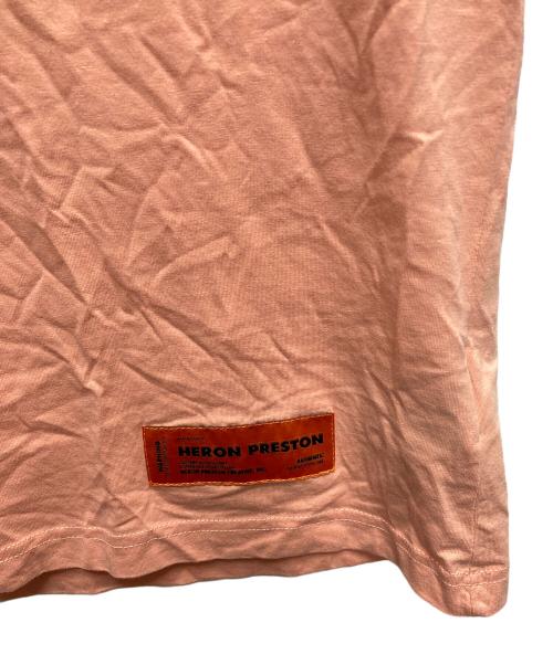 HERON PRESTON（ヘロンプレストン）HERON PRESTON (ヘロンプレストン) 半袖カットソー ピンク サイズ:SIZE XSの古着・服飾アイテム