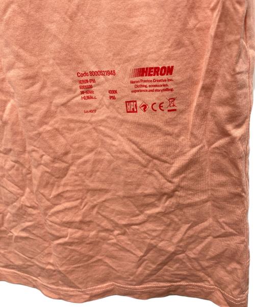 HERON PRESTON（ヘロンプレストン）HERON PRESTON (ヘロンプレストン) 半袖カットソー ピンク サイズ:SIZE XSの古着・服飾アイテム