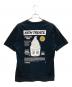 KITH (キス) 半袖カットソー ブラック サイズ:SIZE M：5000円