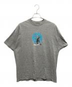 stussyステューシー）の古着「半袖カットソー」｜グレー