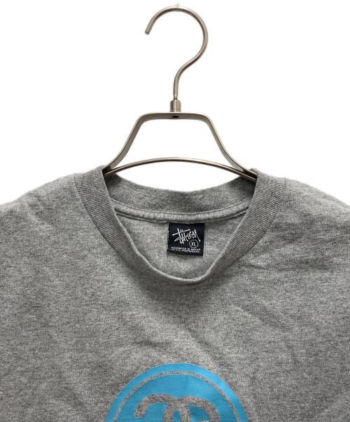 stussy（ステューシー）stussy (ステューシー) 半袖カットソー グレー サイズ:SIZE XLの古着・服飾アイテム