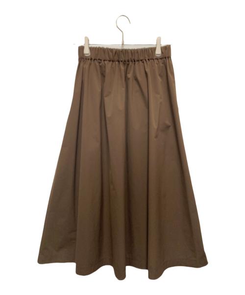 BALLSEY（ボールジィ）BALLSEY (ボールジィ) ボリュームギャザースカート ブラウン サイズ:SIZE 34の古着・服飾アイテム