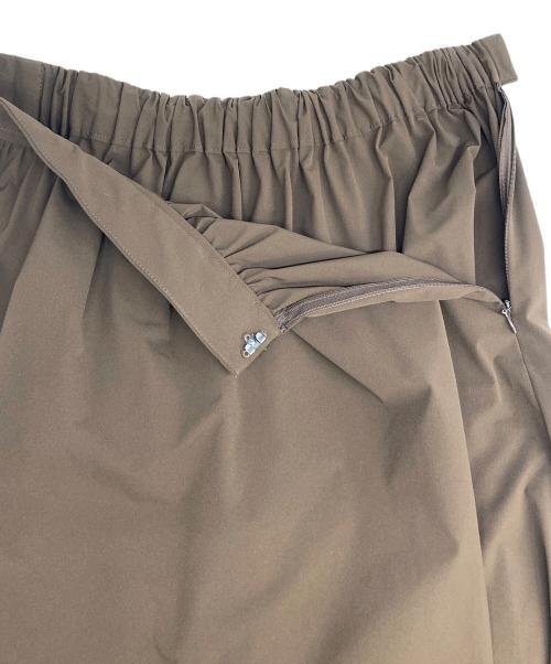 BALLSEY（ボールジィ）BALLSEY (ボールジィ) ボリュームギャザースカート ブラウン サイズ:SIZE 34の古着・服飾アイテム