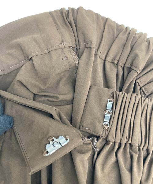 BALLSEY（ボールジィ）BALLSEY (ボールジィ) ボリュームギャザースカート ブラウン サイズ:SIZE 34の古着・服飾アイテム