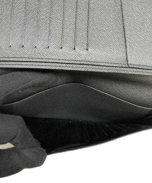 LOUIS VUITTON（ルイ ヴィトン）LOUIS VUITTON (ルイ ヴィトン) 長財布　タイガ　ポルト・カルト・クレディ ブラックの古着・服飾アイテム