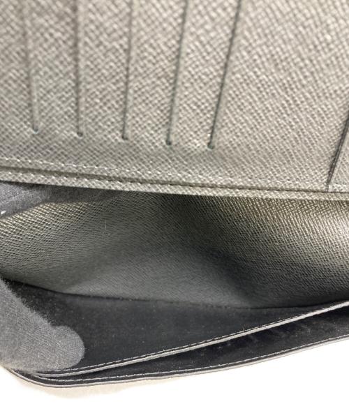 LOUIS VUITTON（ルイ ヴィトン）LOUIS VUITTON (ルイ ヴィトン) 長財布　タイガ　ポルト・カルト・クレディ ブラックの古着・服飾アイテム