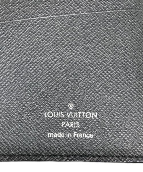 LOUIS VUITTON（ルイ ヴィトン）LOUIS VUITTON (ルイ ヴィトン) 長財布　タイガ　ポルト・カルト・クレディ ブラックの古着・服飾アイテム
