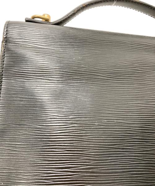 LOUIS VUITTON（ルイ ヴィトン）LOUIS VUITTON (ルイ ヴィトン) ハンドバッグ　エピ　モンソー ノワールの古着・服飾アイテム