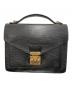 LOUIS VUITTON（ルイ ヴィトン）の古着「ハンドバッグ　エピ　モンソー」｜ノワール