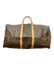 LOUIS VUITTON（ルイ ヴィトン）の古着「トラベルバッグ　キーポル60」｜ブラウン