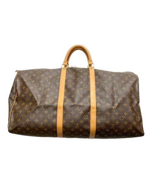 LOUIS VUITTON（ルイ ヴィトン）LOUIS VUITTON (ルイ ヴィトン) トラベルバッグ　キーポル60 ブラウンの古着・服飾アイテム