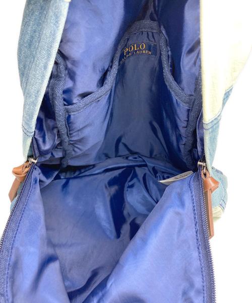 POLO RALPH LAUREN（ポロ・ラルフローレン）POLO RALPH LAUREN (ポロ・ラルフローレン) リュック インディゴの古着・服飾アイテム