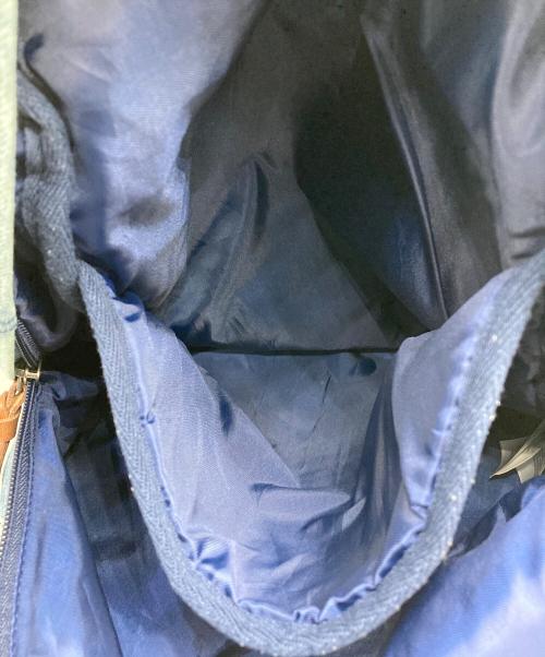 POLO RALPH LAUREN（ポロ・ラルフローレン）POLO RALPH LAUREN (ポロ・ラルフローレン) リュック インディゴの古着・服飾アイテム