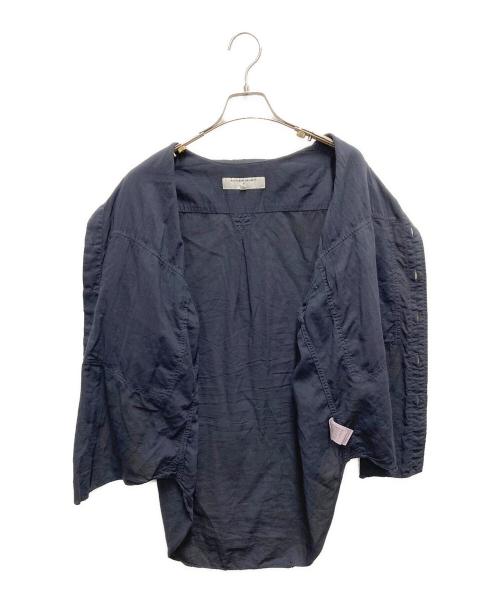 KATHARINE HAMNETT（キャサリンハムネット）KATHARINE HAMNETT (キャサリンハムネット) Ron Herman (ロンハーマン) 半袖シャツ ネイビー サイズ:SIZE XSの古着・服飾アイテム