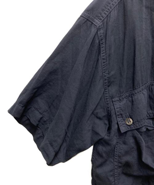 KATHARINE HAMNETT（キャサリンハムネット）KATHARINE HAMNETT (キャサリンハムネット) Ron Herman (ロンハーマン) 半袖シャツ ネイビー サイズ:SIZE XSの古着・服飾アイテム