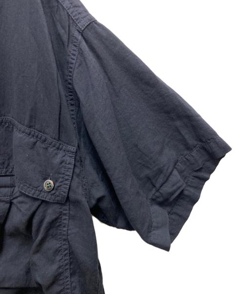 KATHARINE HAMNETT（キャサリンハムネット）KATHARINE HAMNETT (キャサリンハムネット) Ron Herman (ロンハーマン) 半袖シャツ ネイビー サイズ:SIZE XSの古着・服飾アイテム