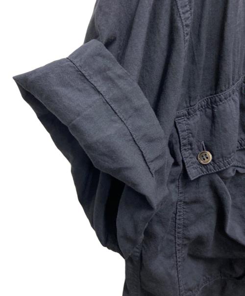 KATHARINE HAMNETT（キャサリンハムネット）KATHARINE HAMNETT (キャサリンハムネット) Ron Herman (ロンハーマン) 半袖シャツ ネイビー サイズ:SIZE XSの古着・服飾アイテム