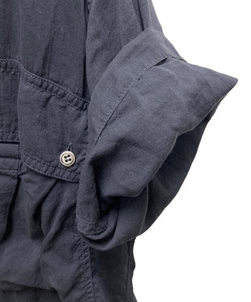 KATHARINE HAMNETT（キャサリンハムネット）KATHARINE HAMNETT (キャサリンハムネット) Ron Herman (ロンハーマン) 半袖シャツ ネイビー サイズ:SIZE XSの古着・服飾アイテム