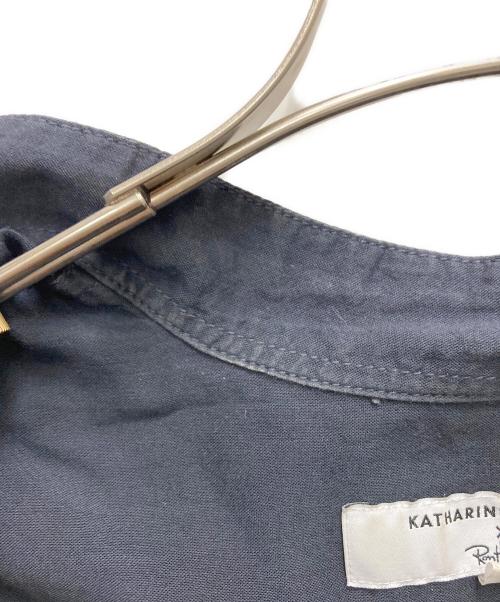 KATHARINE HAMNETT（キャサリンハムネット）KATHARINE HAMNETT (キャサリンハムネット) Ron Herman (ロンハーマン) 半袖シャツ ネイビー サイズ:SIZE XSの古着・服飾アイテム