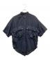 KATHARINE HAMNETT（キャサリンハムネット）の古着「半袖シャツ」｜ネイビー