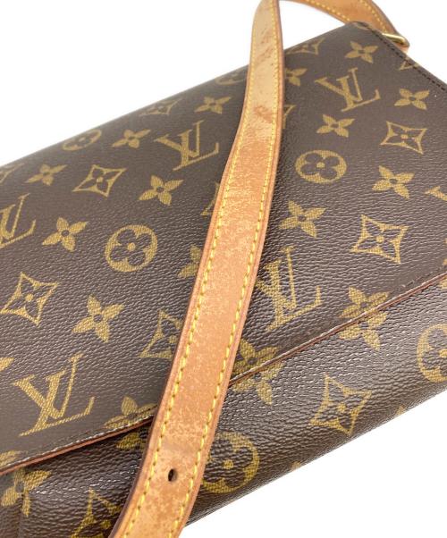 LOUIS VUITTON（ルイ ヴィトン）LOUIS VUITTON (ルイ ヴィトン) ショルダーバッグ　モノグラム　	ミュゼットタンゴ ショートストラップ　 ブラウンの古着・服飾アイテム