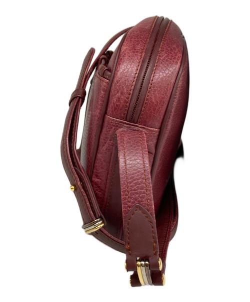Cartier（カルティエ）Cartier (カルティエ) ショルダーバッグ レッドの古着・服飾アイテム