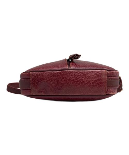 Cartier（カルティエ）Cartier (カルティエ) ショルダーバッグ レッドの古着・服飾アイテム