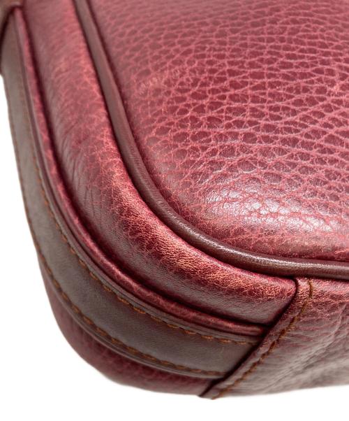 Cartier（カルティエ）Cartier (カルティエ) ショルダーバッグ レッドの古着・服飾アイテム