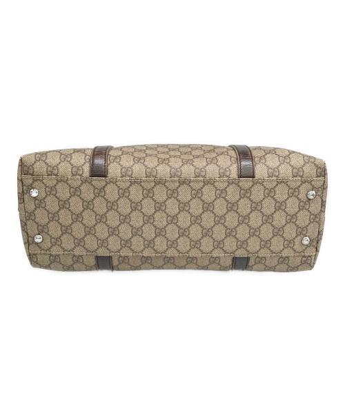 GUCCI（グッチ）GUCCI (グッチ) トートバッグ　GGスプリーム ブラウンの古着・服飾アイテム