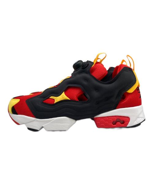 REEBOK（リーボック）REEBOK (リーボック) ローカットスニーカー レッド×イエロー サイズ:SIZE 28cmの古着・服飾アイテム