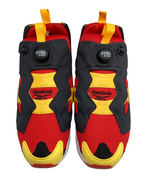 REEBOK（リーボック）REEBOK (リーボック) ローカットスニーカー レッド×イエロー サイズ:SIZE 28cmの古着・服飾アイテム