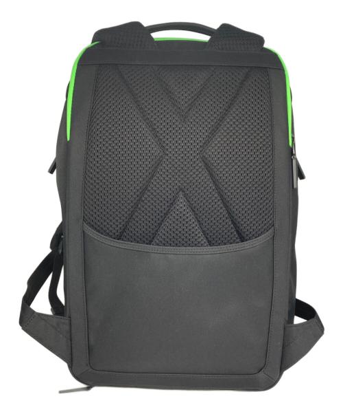 TUMI（トゥミ）TUMI (トゥミ) Razer (レイザー) リュック ブラック×グリーンの古着・服飾アイテム