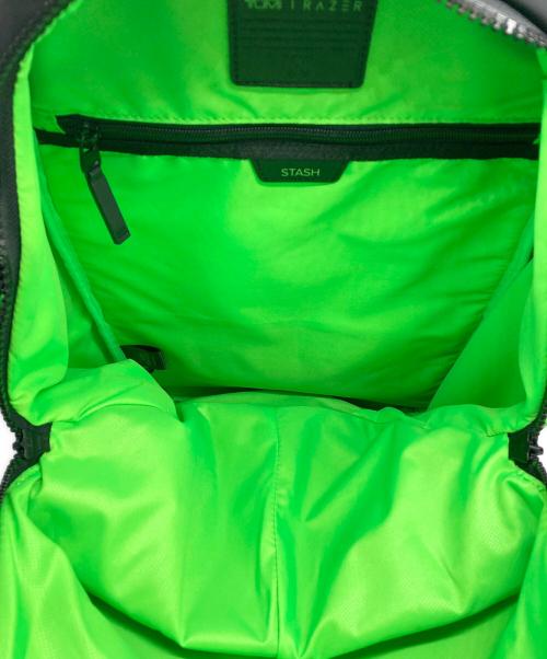 TUMI（トゥミ）TUMI (トゥミ) Razer (レイザー) リュック ブラック×グリーンの古着・服飾アイテム