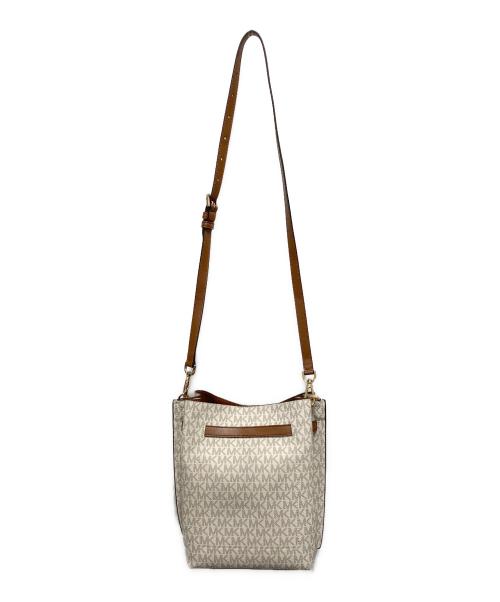 MICHAEL KORS（マイケルコース）MICHAEL KORS (マイケルコース) ショルダーバッグ アイボリーの古着・服飾アイテム