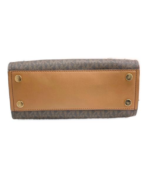 MICHAEL KORS（マイケルコース）MICHAEL KORS (マイケルコース) 2WAYショルダーバッグ ブラウンの古着・服飾アイテム
