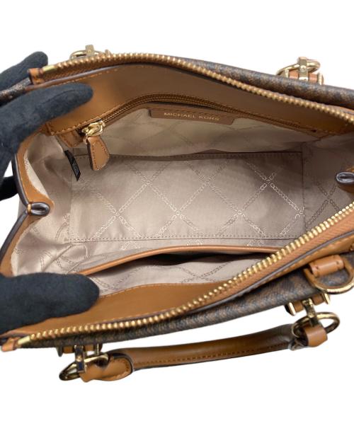 MICHAEL KORS（マイケルコース）MICHAEL KORS (マイケルコース) 2WAYショルダーバッグ ブラウンの古着・服飾アイテム