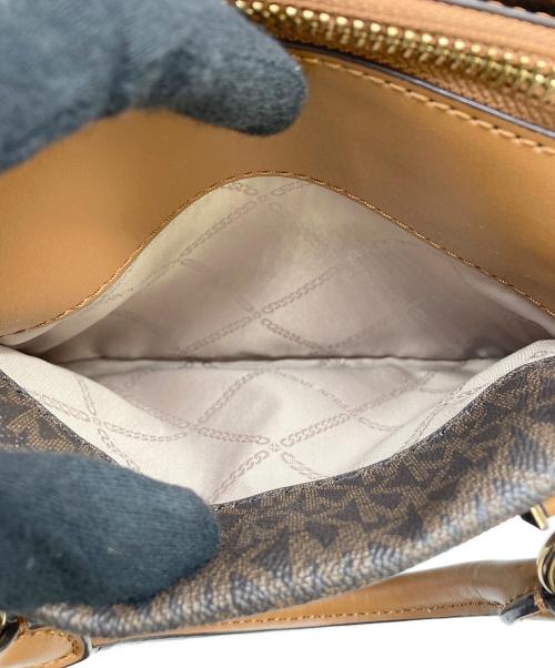 MICHAEL KORS（マイケルコース）MICHAEL KORS (マイケルコース) 2WAYショルダーバッグ ブラウンの古着・服飾アイテム