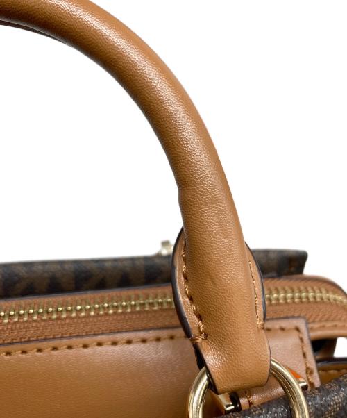MICHAEL KORS（マイケルコース）MICHAEL KORS (マイケルコース) 2WAYショルダーバッグ ブラウンの古着・服飾アイテム